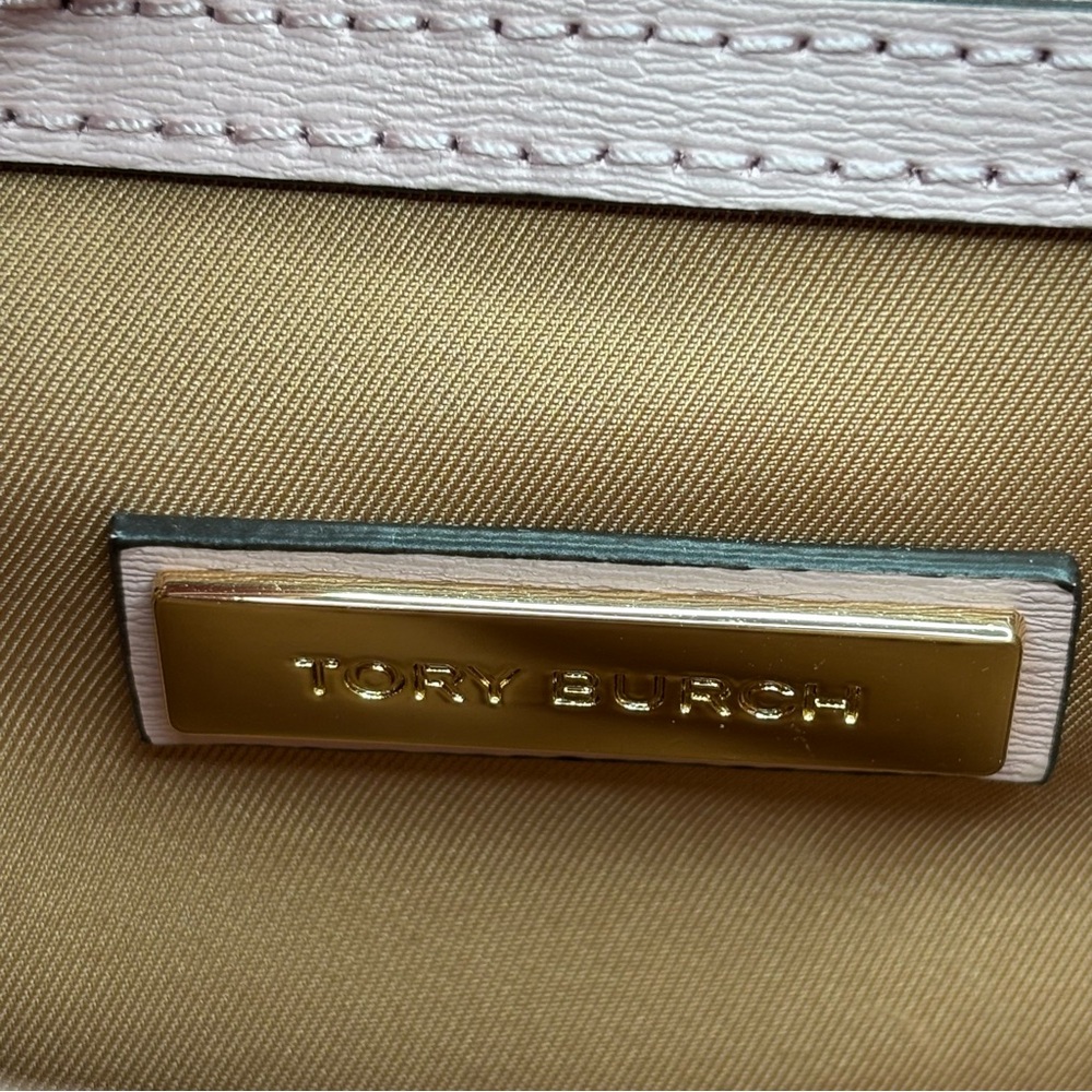 TORY BURCH Pink Robinson Convertible Shoulder Bag - Picture 8 of 11